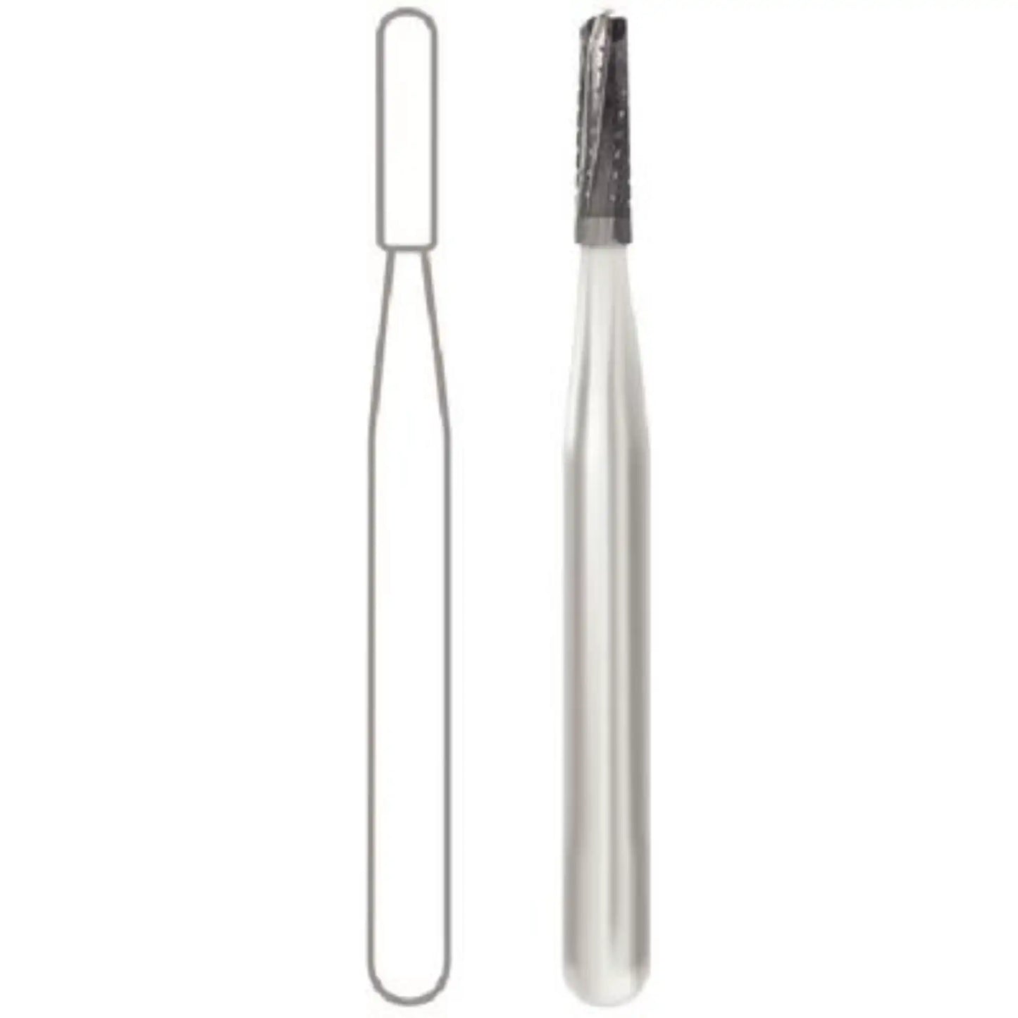 Midwest Operative Carbide Burs FG 1158 Straight Dome 10/Pk