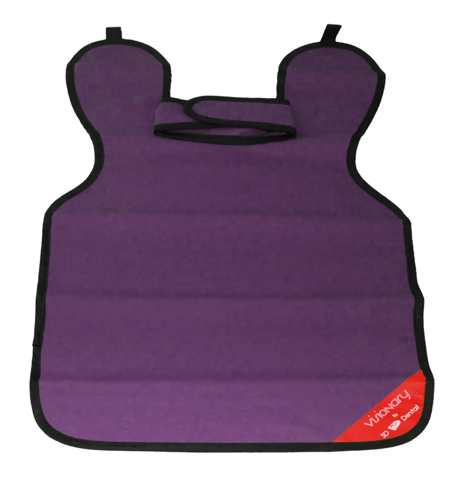 3D - Lead Apron Adult W/Collar Mauve