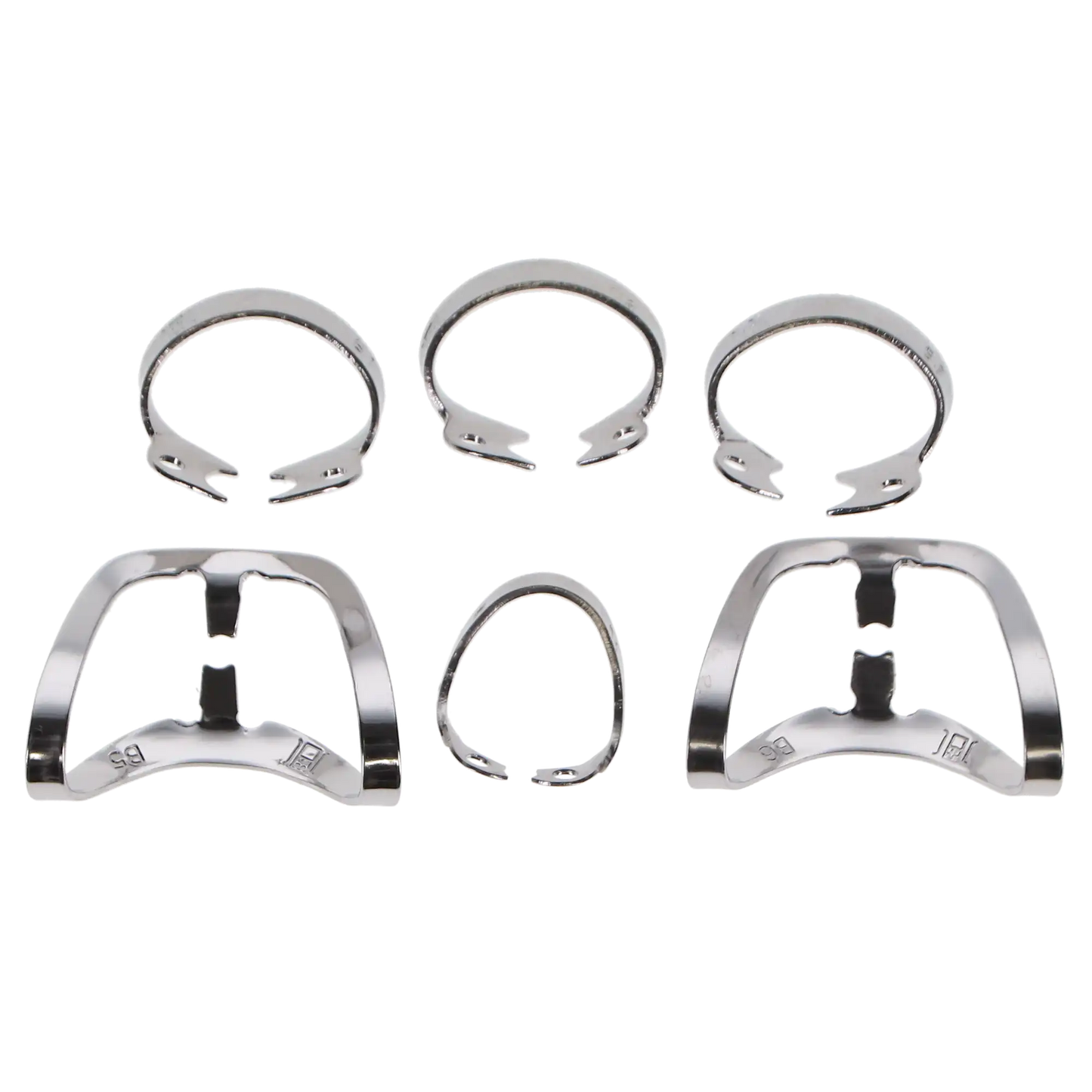 Coltene - Brinker Clamps (Tissue Retractors) Universal Clamp Set (one of each B-1, B-2