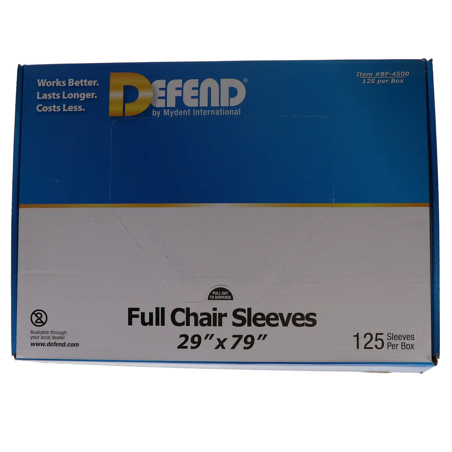 Defend - Full Chair Sleeve 29" X 80" 125/Bx
