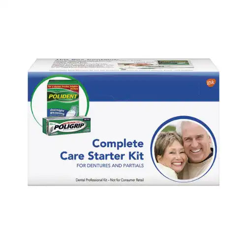 GlaxoSmithKline - Policare Denture Essentials Complete Care Starter Kit **Discontinued