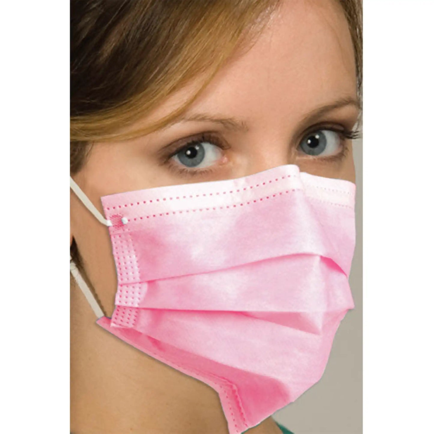 Defend - ASTM Level 3 Dual Fit Ear-Loop Face Mask Blue 50/Bx