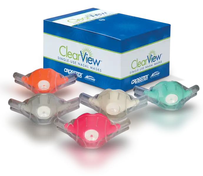 ClearView Nasal Mask - Large Adult Fresh Mint 12/Pk