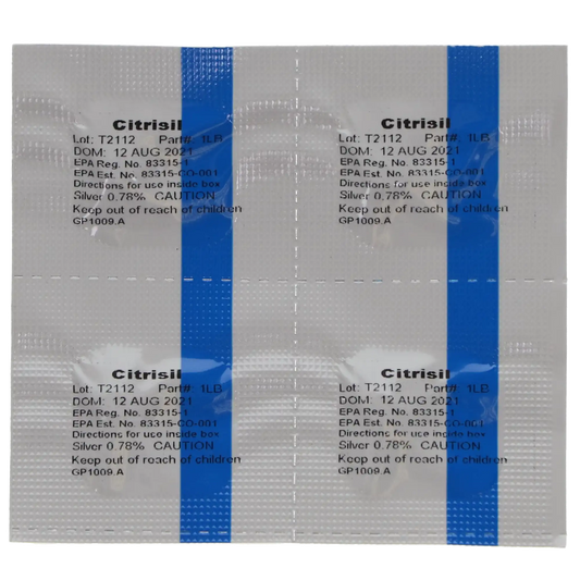 Citrisil Dental Waterline Cleaner 48 tabs/box Blue for 1 liter bottle