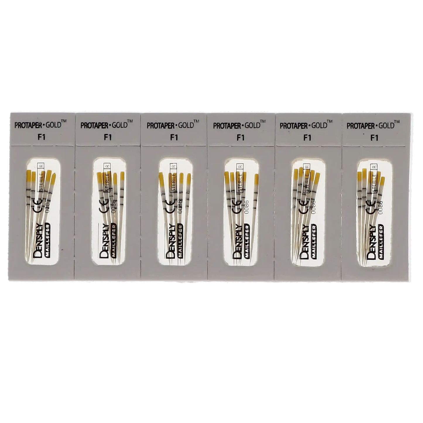 Dentsply - ProTaper Gold Paper Points F1-F5 180/Pk
