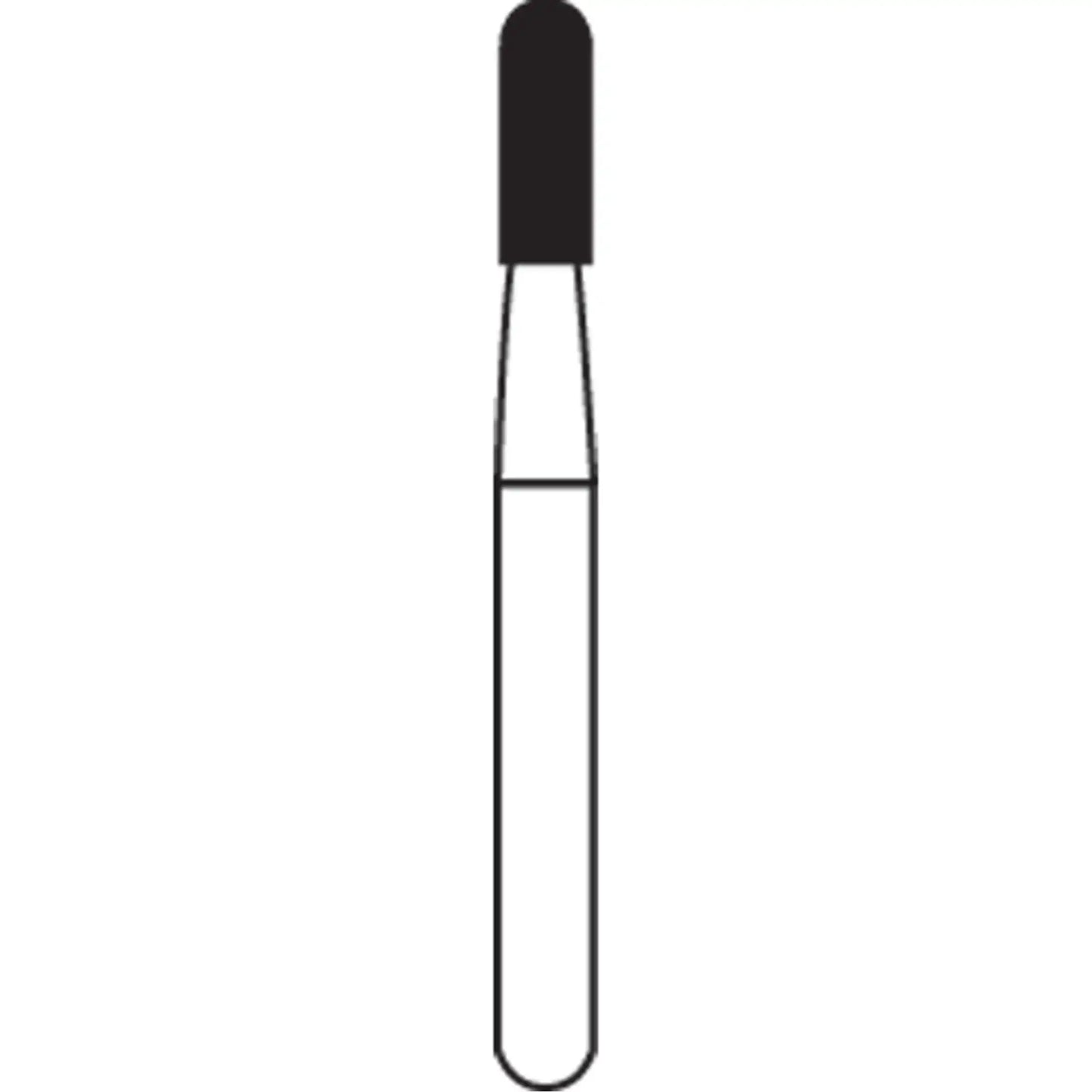 Coltene - Alpen Carbide 1558 Round End Cross Cut Fissure Fg 100Pk