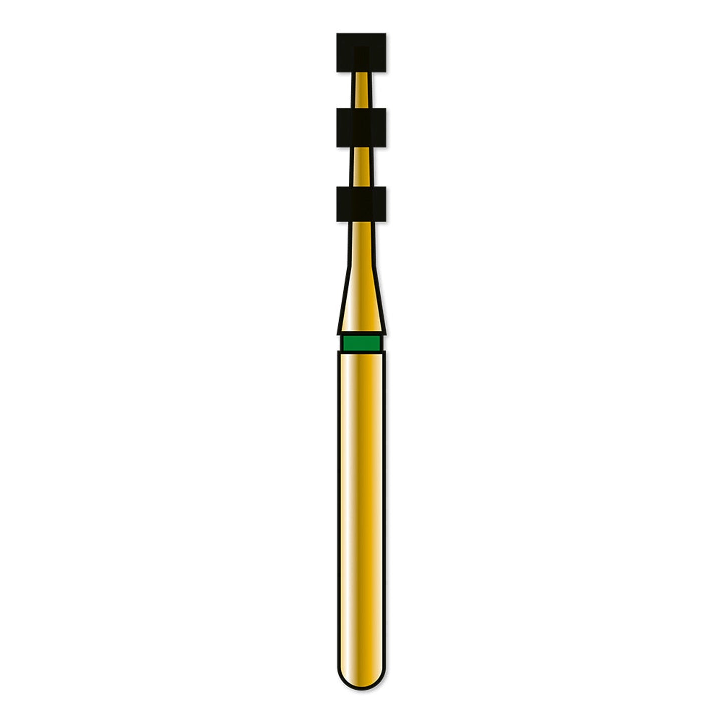 Coltene - Alpen Depth Marker 0.5Mm 5Pk, Coarse Grit Green **Discontinued see CO-60031997