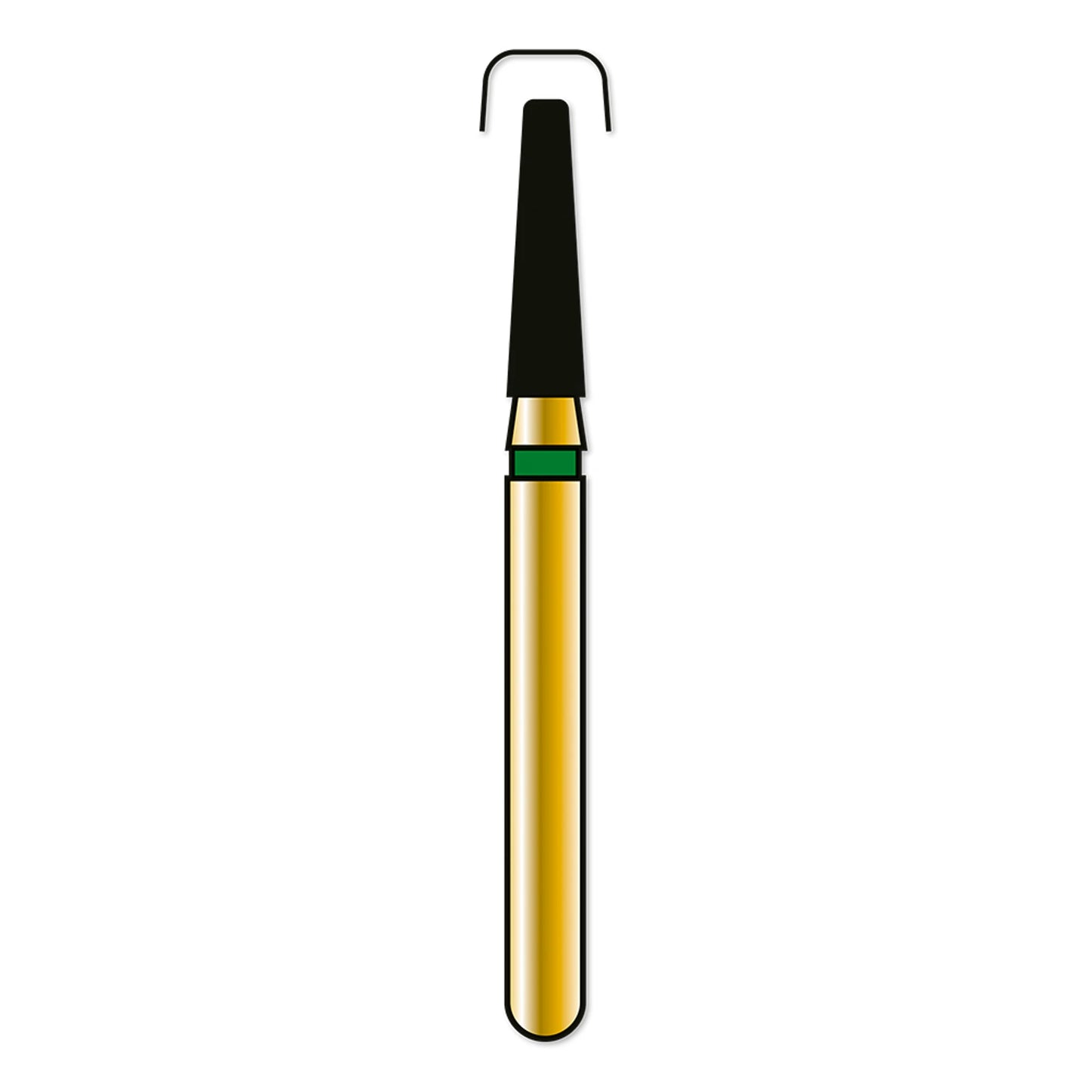 Coltene - Alpen Modified End Taper 5Pk, Coarse Grit Green