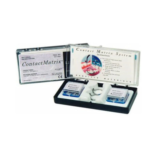 Contact Matrix Trial Kit 2 Contact Rings, 100 Thin Flex Matrices