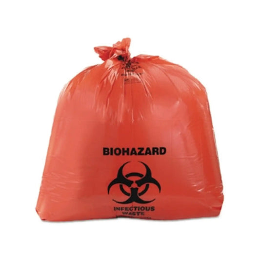Plasdent - 10Gal Biohazard Bags Red, 250Pcs/Box