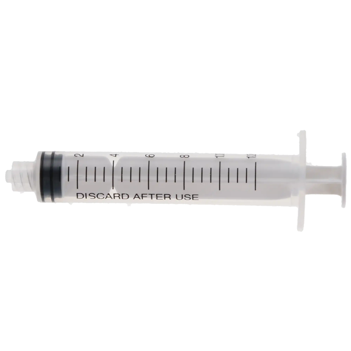 Plasdent - 12Cc Luer Lock Syringes Plastic, Disposable, 100P/Bx