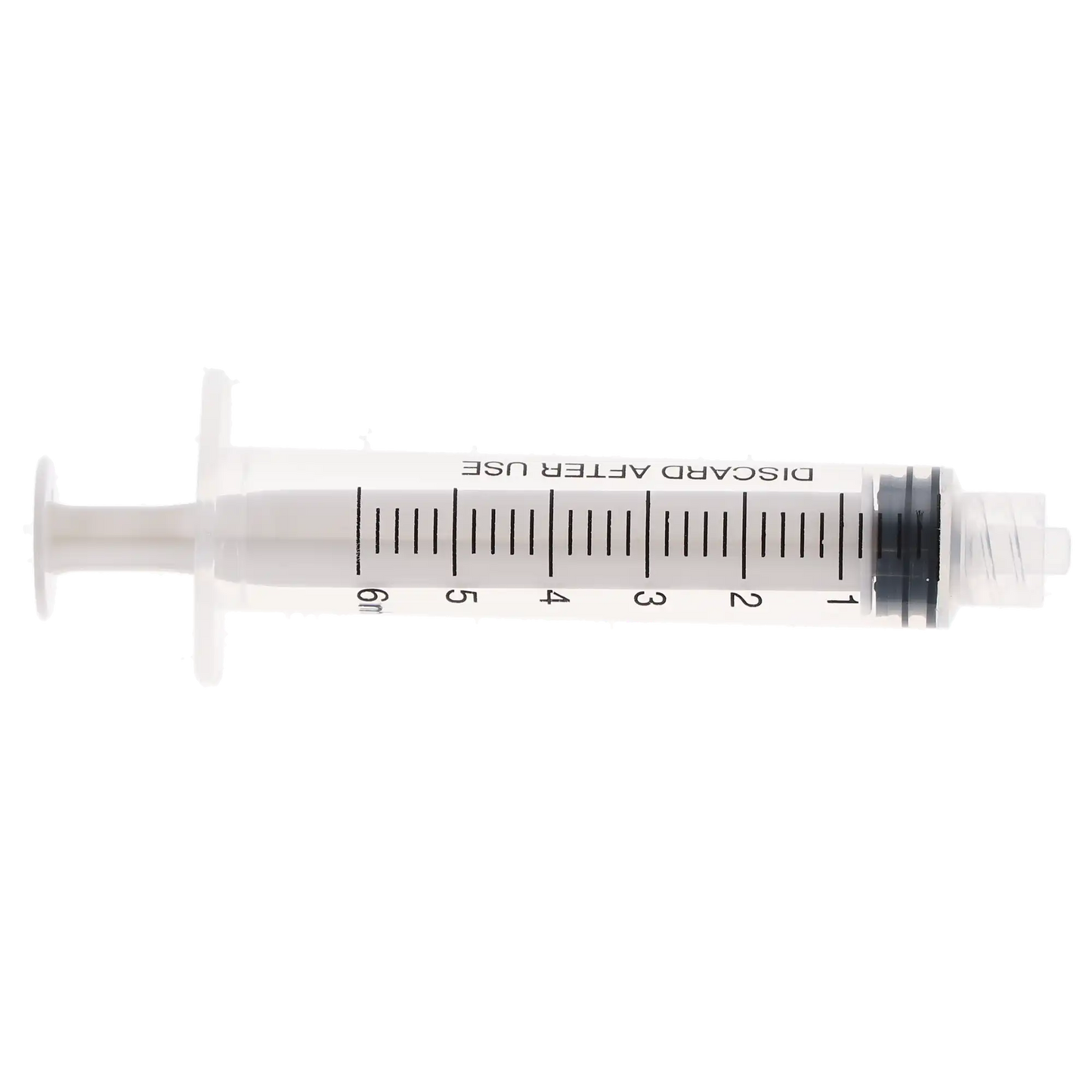 Plasdent - 6Cc Luer Lock Syringes Plastic, Disposable, 100P/Bx