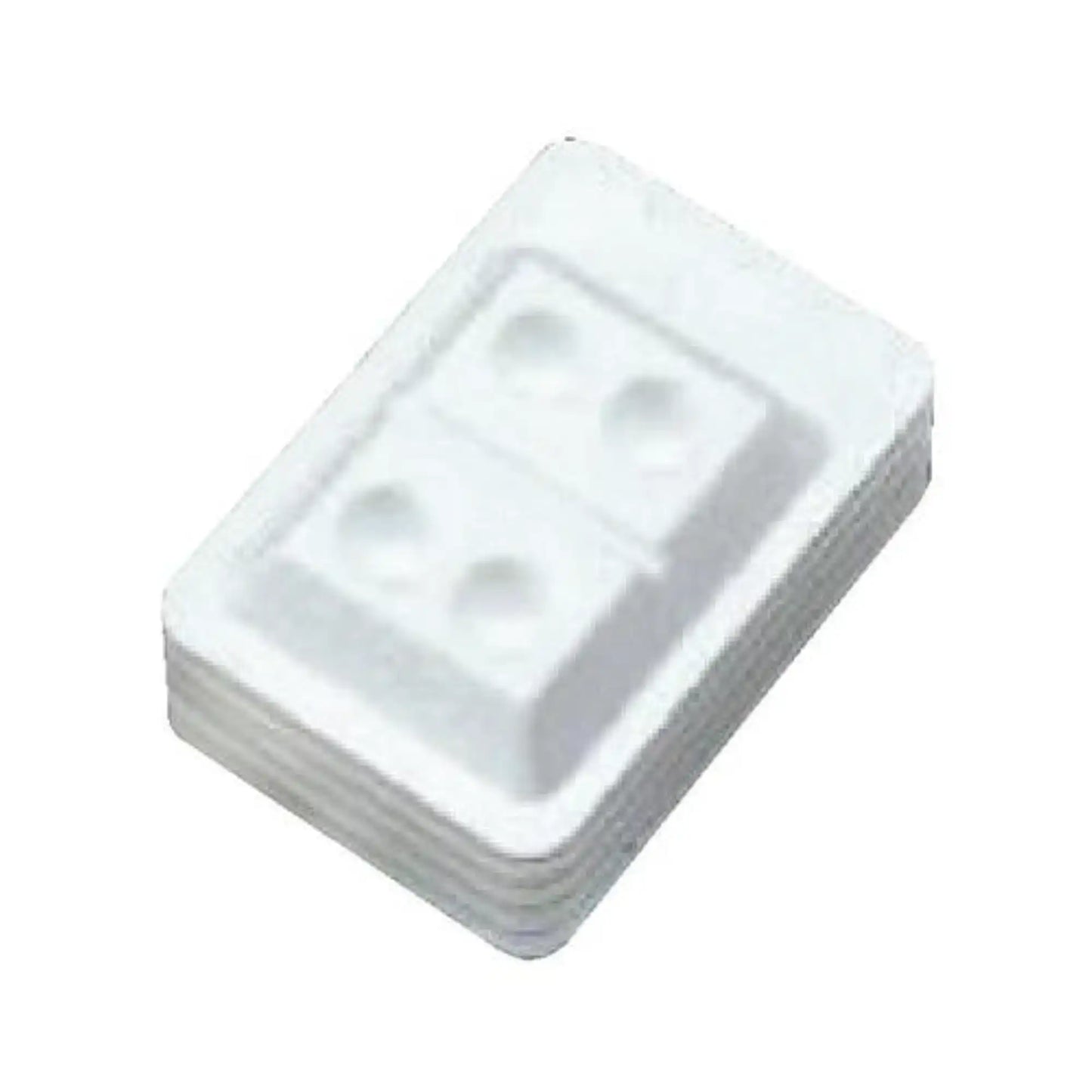 Plasdent - Bondwell Mixing Wells/4-Well White, 200Pcs/Box