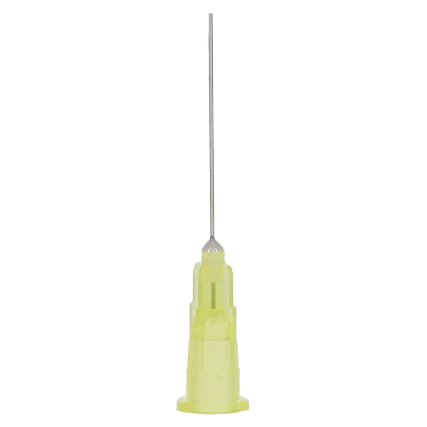 Plasdent - Monovac 27ga Side Vented Irrigation Needle Tips, Yellow 100/Bx. Blunt, open
