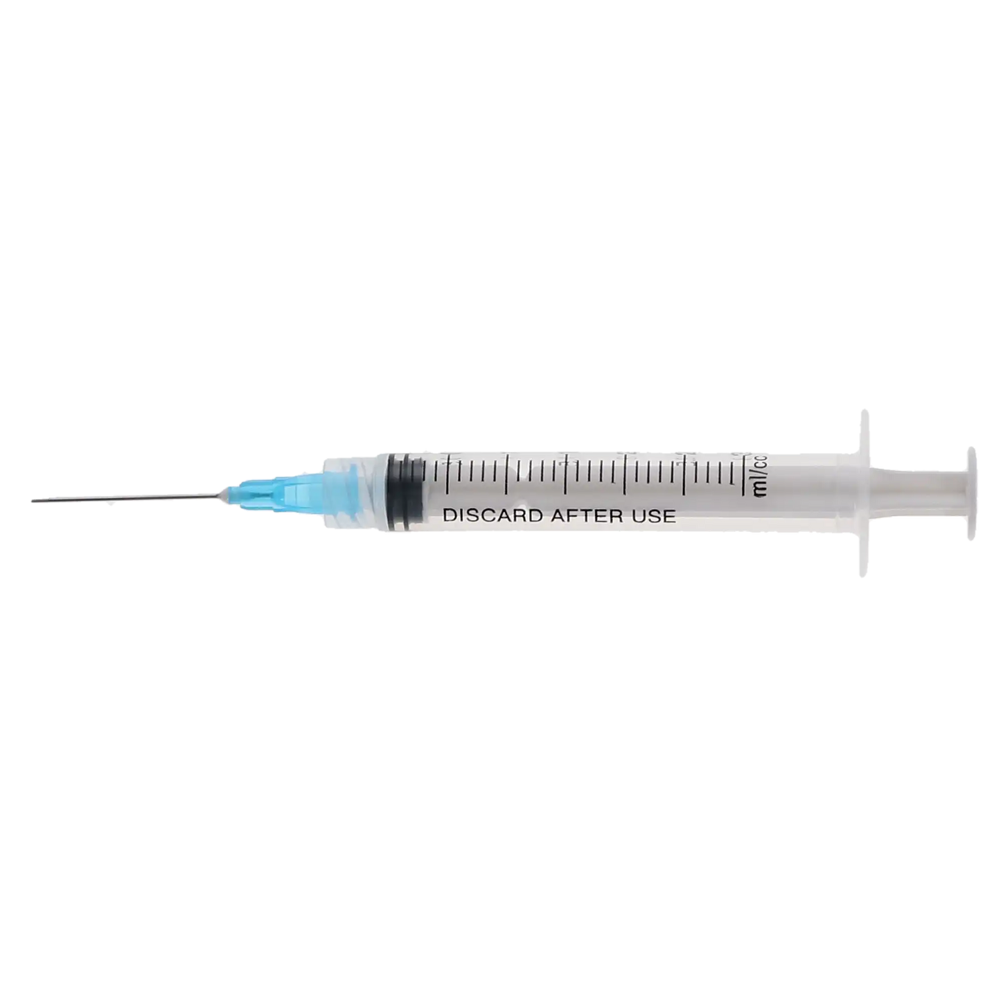 Plasdent - Pre-Tipped Irrigator Syringe 3Cc, 23Ga, 100Pcs/Box Side Vented, Monoject Style