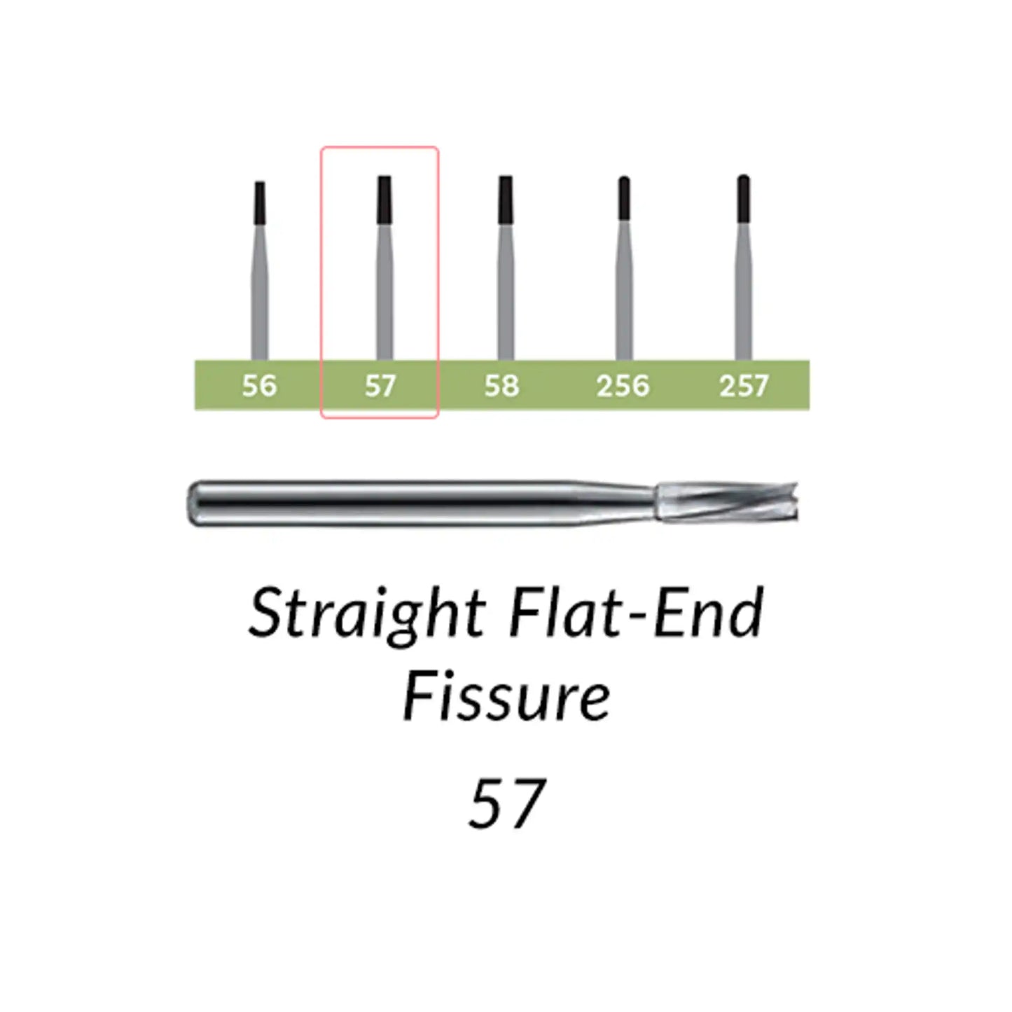 SS White - FG - 57 - 5/Pk (14994)