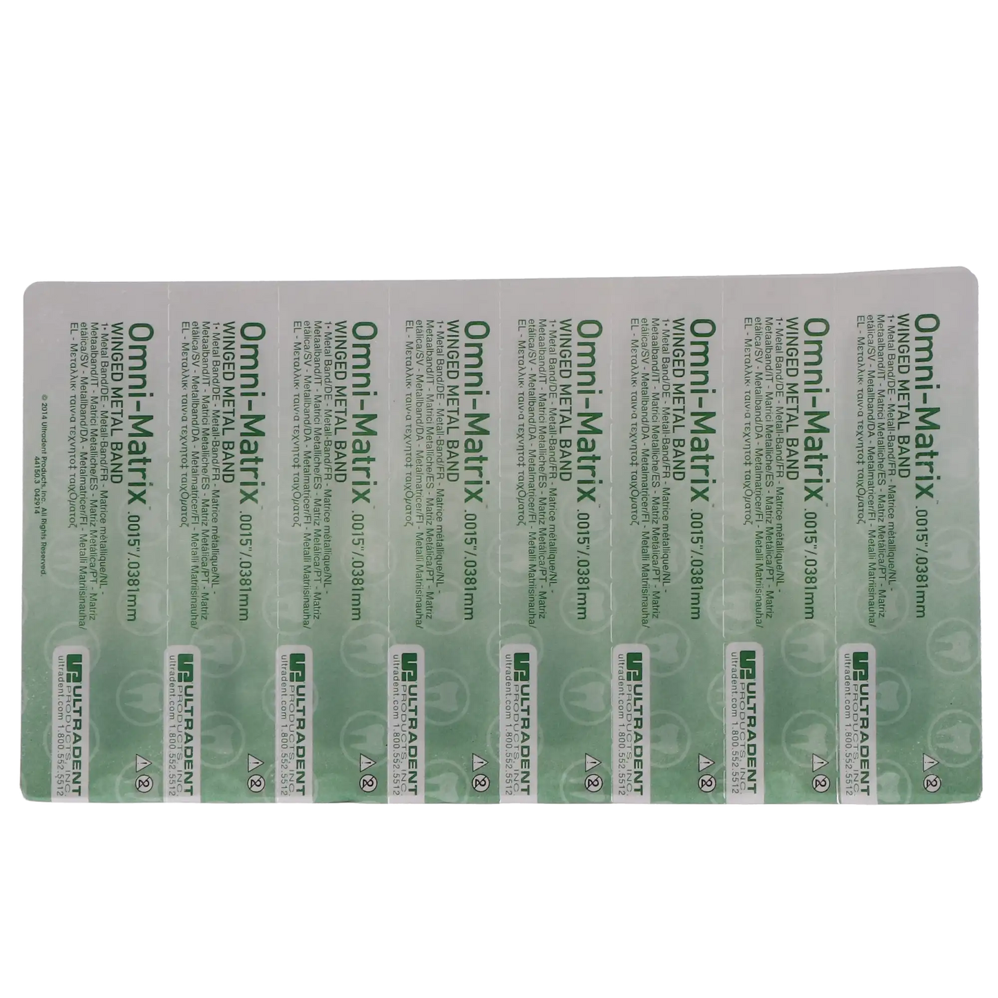 Ultradent - Omni-Matrix Winged 0.0015 (Green) Refill - (2202)