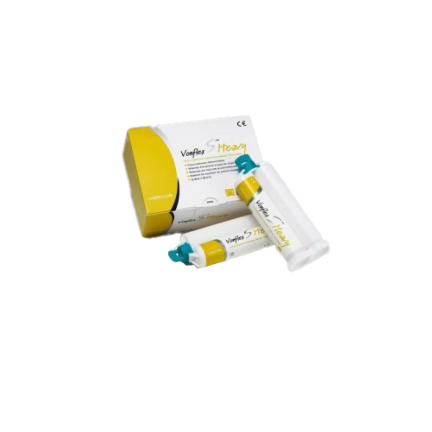 Vericom - Vonflex S Heavy Body (50ml x 12 Cart.) Working Time 2'15" Setting time 4'