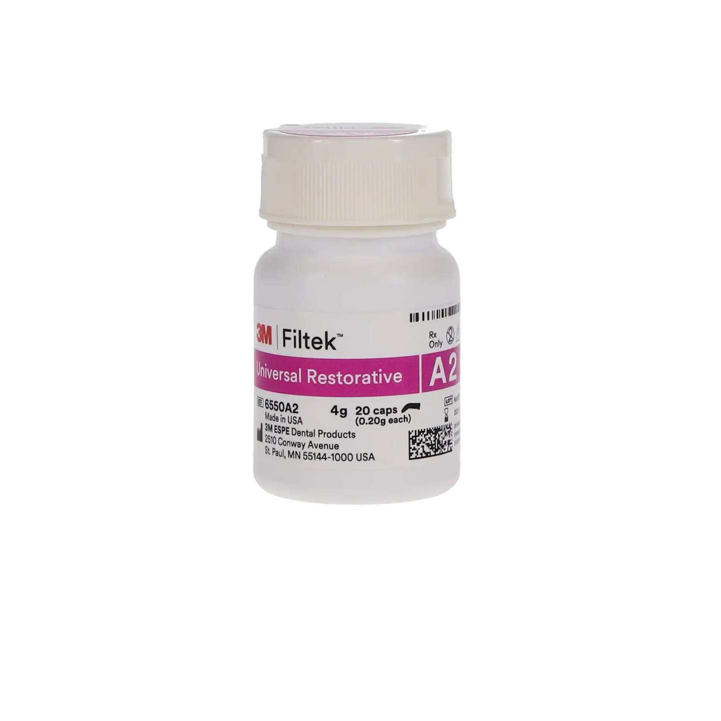 Filtek Universal Capsules A2 0.2gm 20/Pk