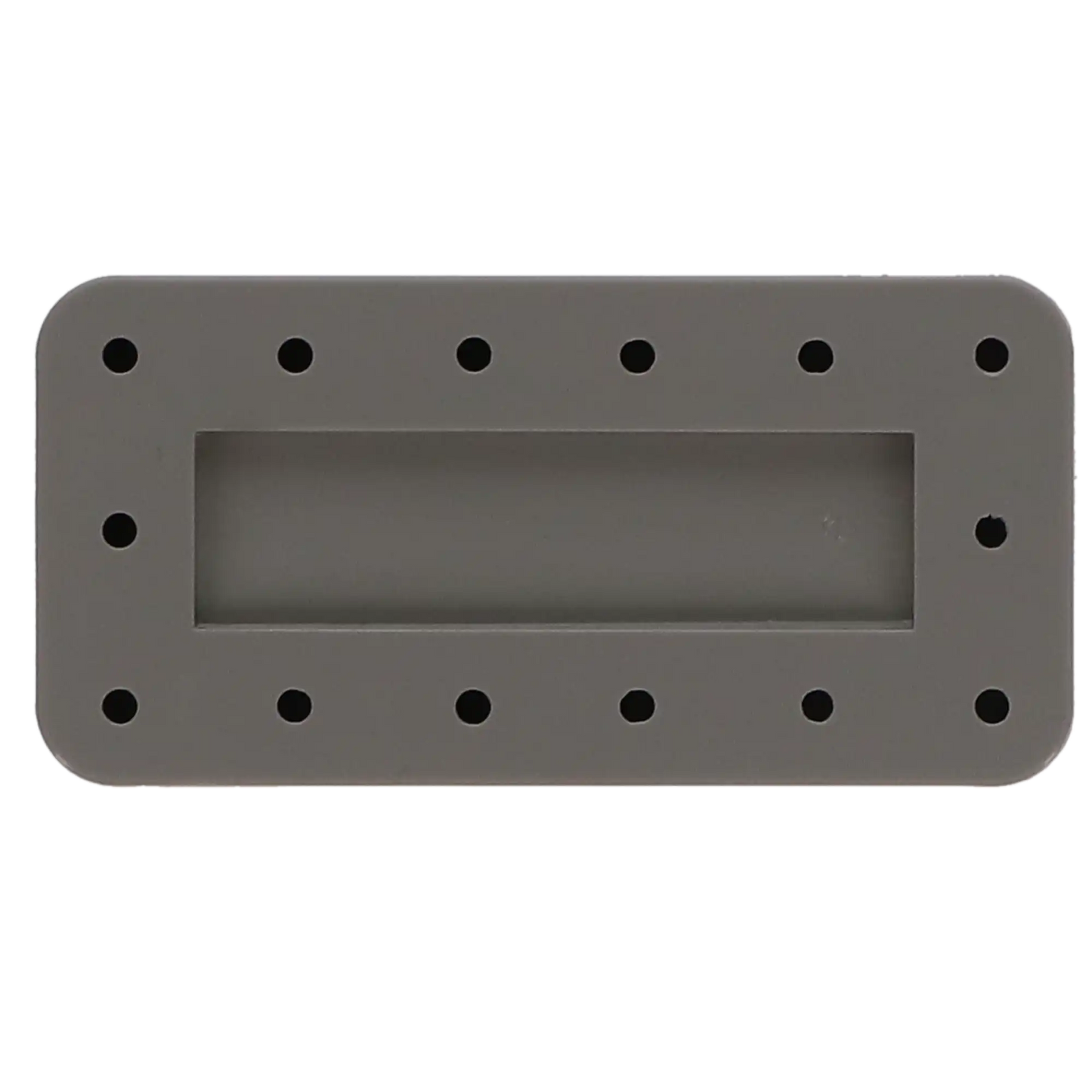 Plasdent - Rectangular Bur Block - Gray, Magnetic, 14 Burs Capacity, Dimension