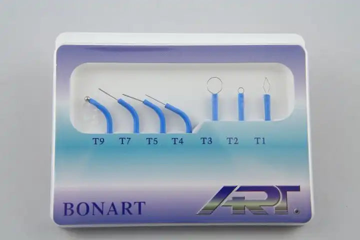 Bonart - ART Electron Electrodes Set 7 Pieces: T1, T2, T3, T4, T5, T7 and T9. For use