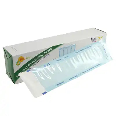 Cranberry - BeeSure Sterilization Pouches 2.75x10.5 200/Box