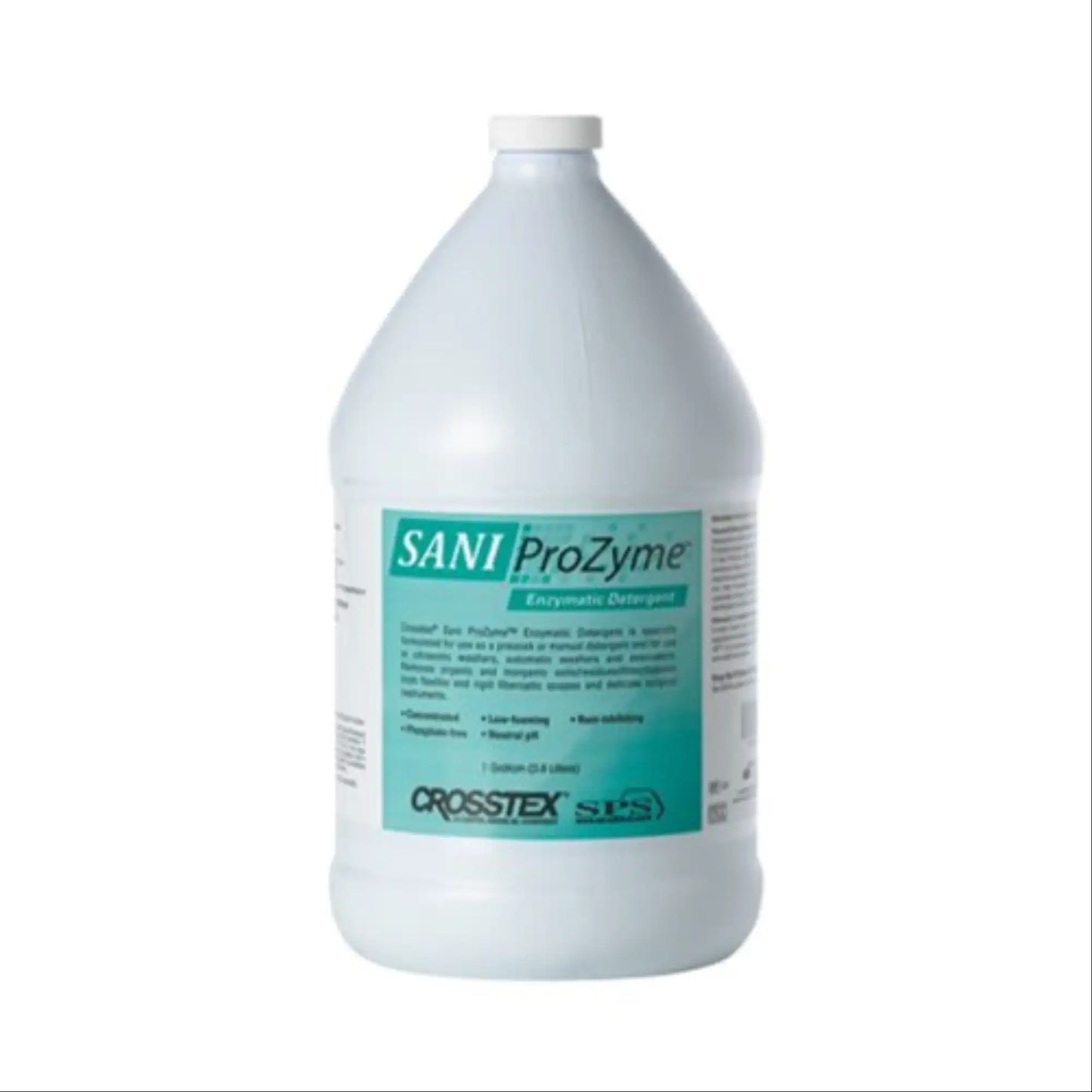 Crosstex - SANI ProZyme Enzymatic Detergent 1 gallon bottle, designed to remove blood