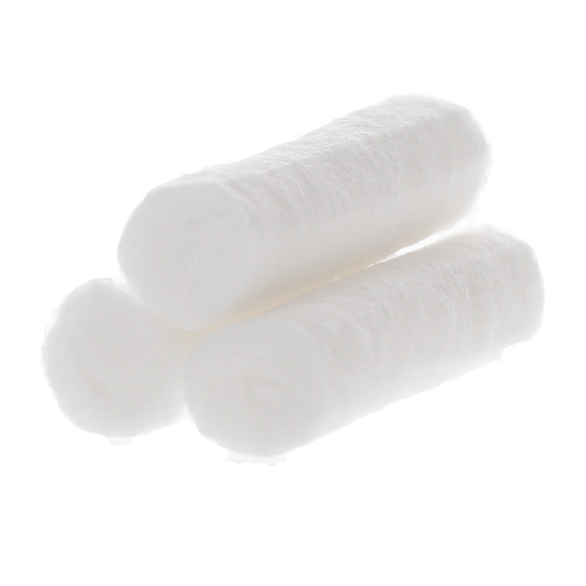 Medicom - Distech Plain Wrapped Cotton Rolls 1-1/2" x 3/8", #2 Medium Non-Sterile, 2000/Box