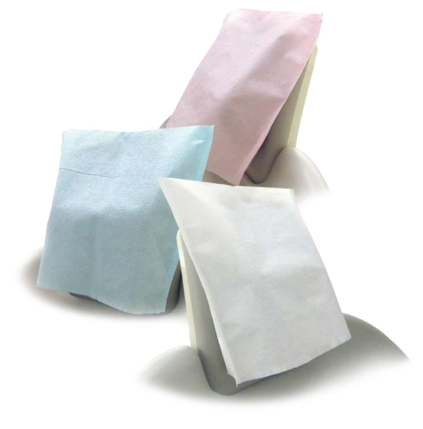 Medicom - Medicom 10" x 10" Lavender Tissue/Poly Head Rest Covers, Box of 500 Covers