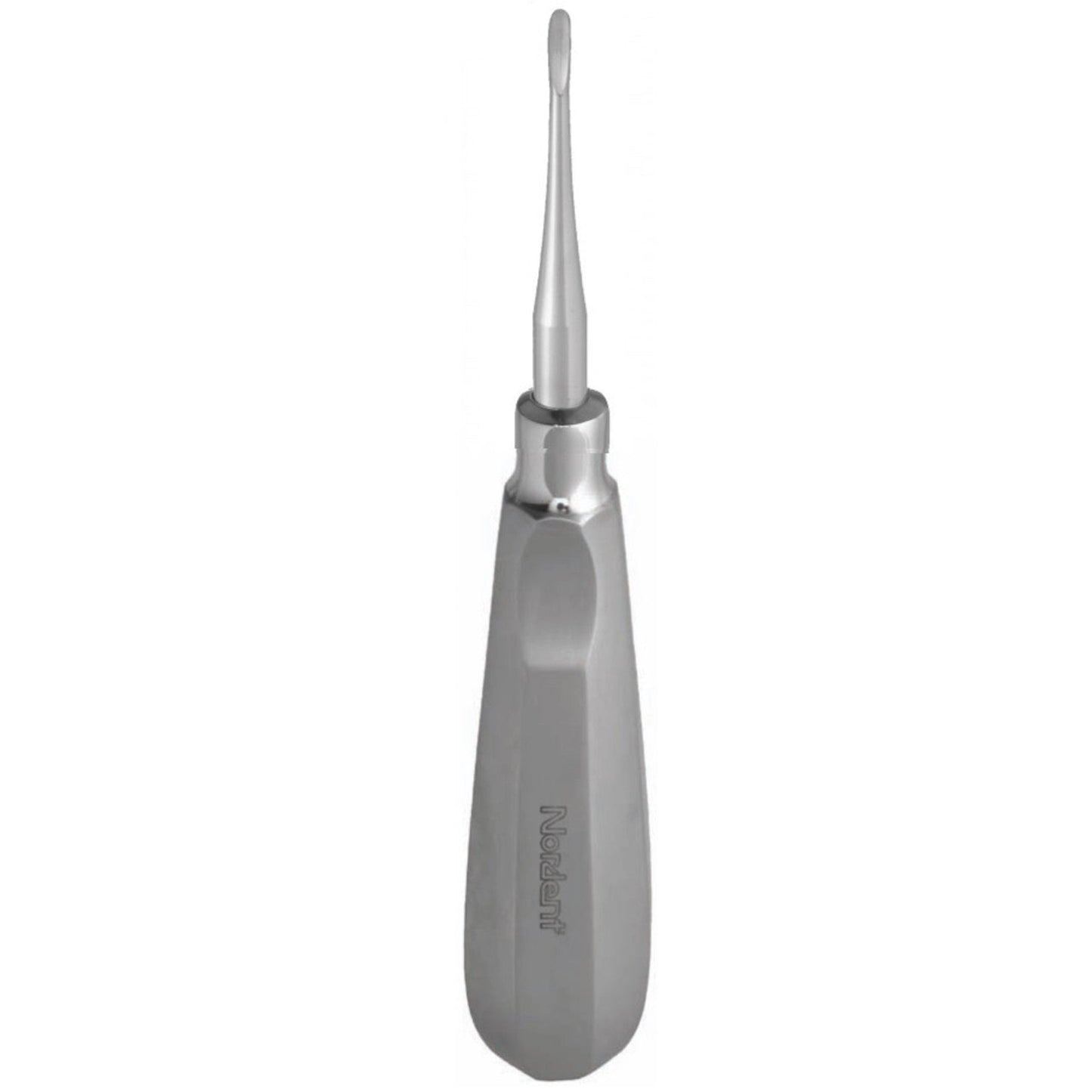 Nordent - #301 Apexo Elevator Serrated Blade Tip with Thumb Grip Handle. Straight