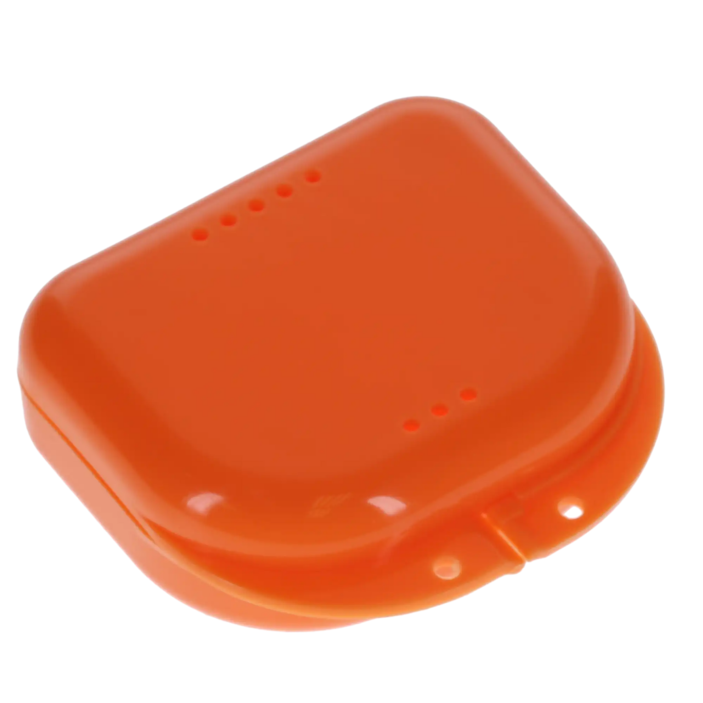 Plasdent - Chroma Retainer Box - Orange Yellow, 3-1/8"W x 3"L x 1"H, Package of 12 Boxes