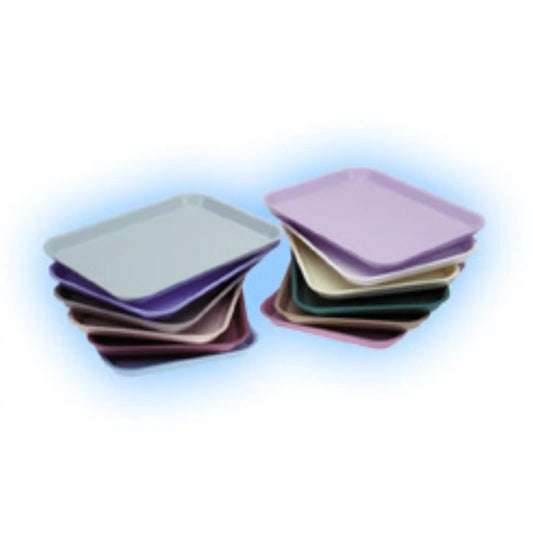 Plasdent - Flat Tray, Size E (Midwest) - Beige, Plastic, 15" X 10-1/2" X 7/8"
