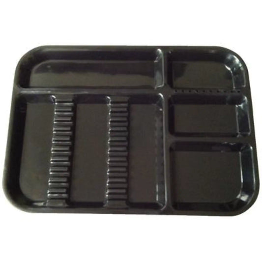 Plasdent - Flat Tray, Size F (Mini) - Pastel Sand , Plastic, 9-5/8" x 6-5/8" x
