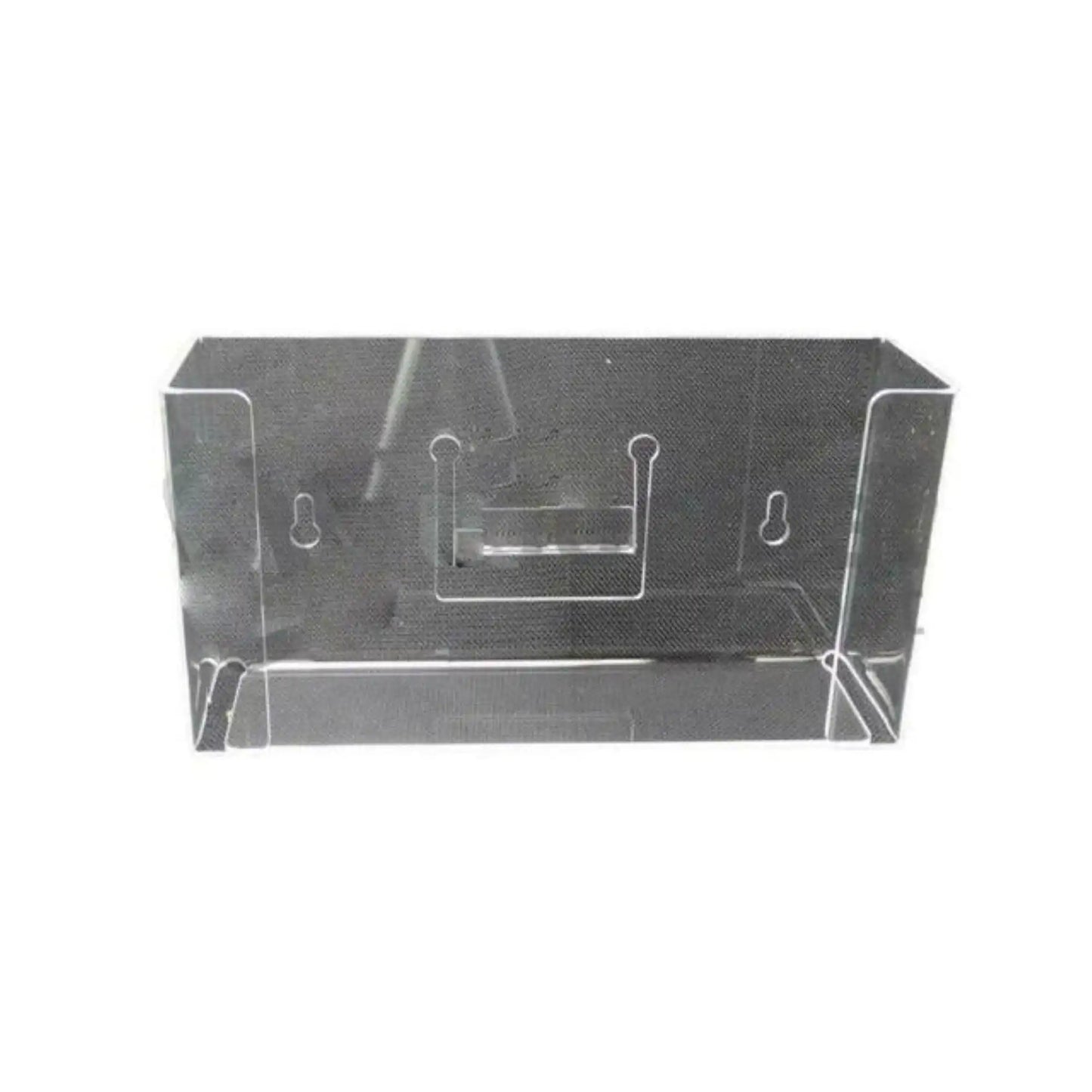 Plasdent - Horizontal Tissue Box Dispenser, Wall Mount, For Tissue Boxes