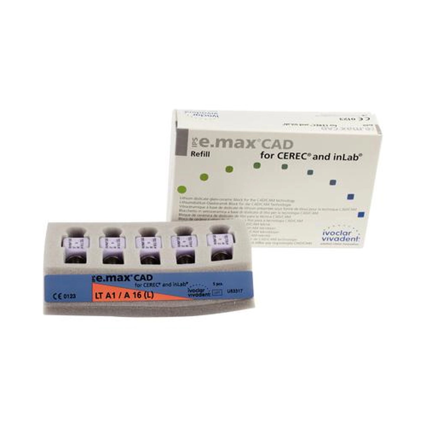Ivoclar - IPS e.max CAD CEREC/inLab LT A1 A16 (L)/5