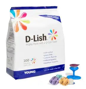 Young - D-Lish Prophy Paste Coarse Dessert Trio 200/Bx