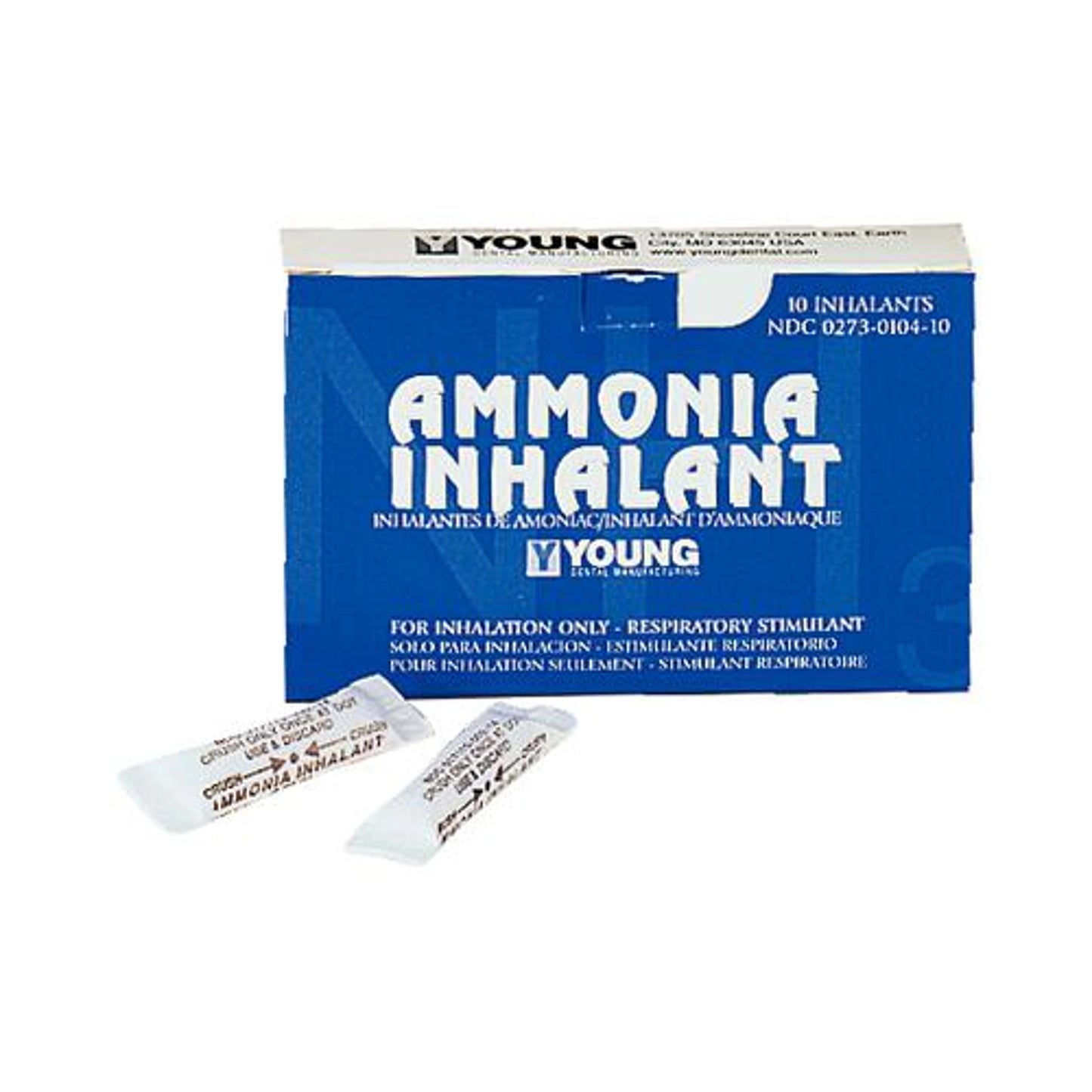 Young Ammonia Inhalants, box of 10 **Discontinued