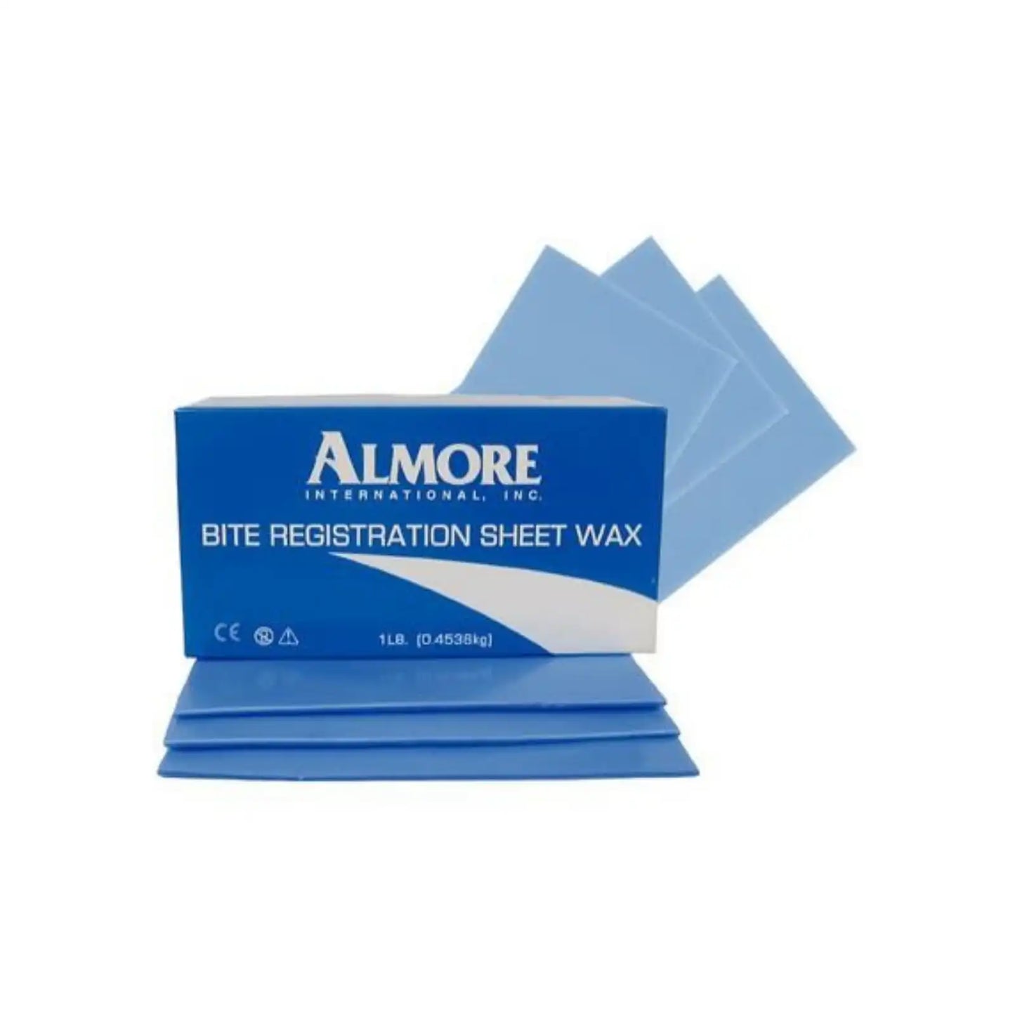 Wax Bite Registration Sheets Blue Regular 1Lb