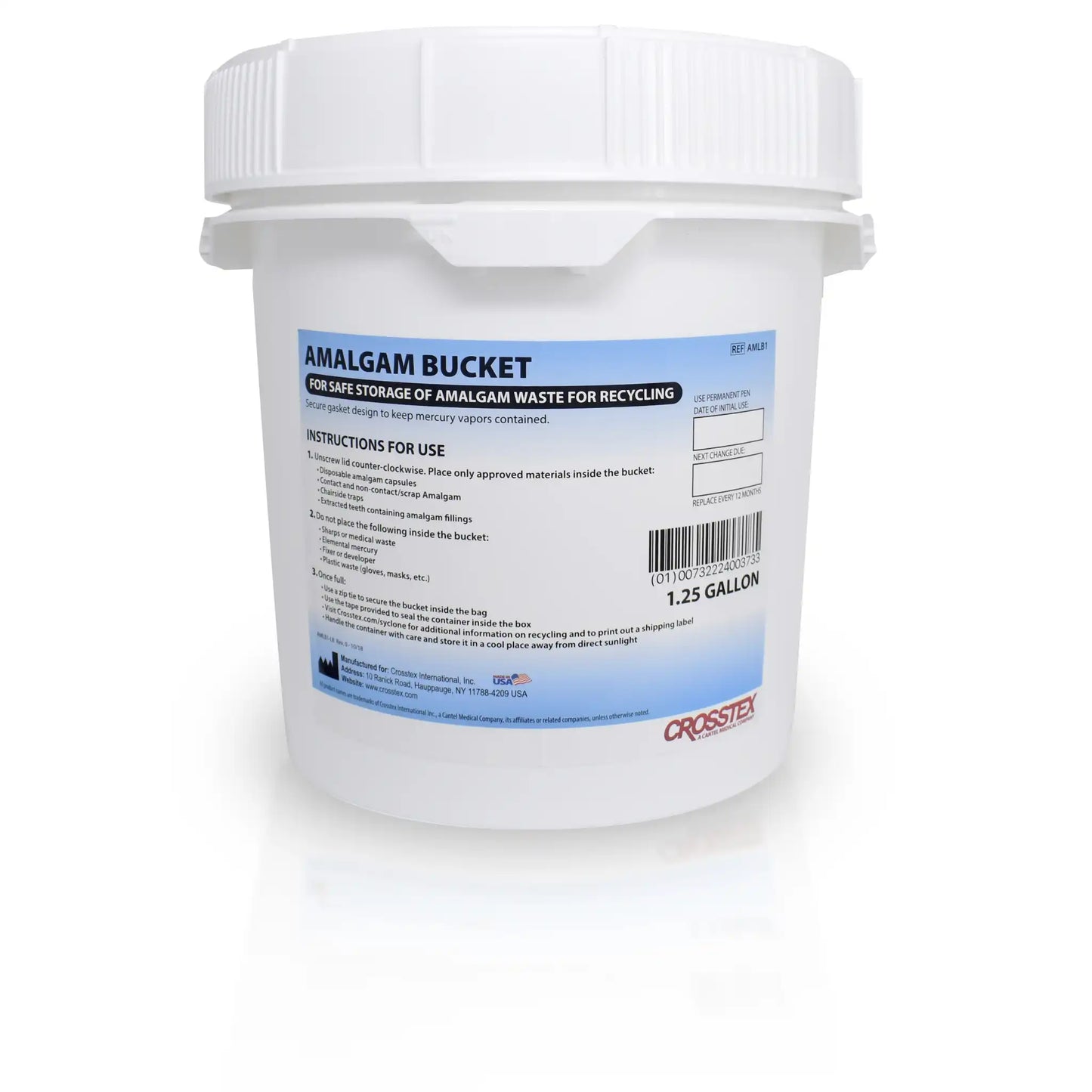 Crosstex - Amalgam Bucket 1.25g