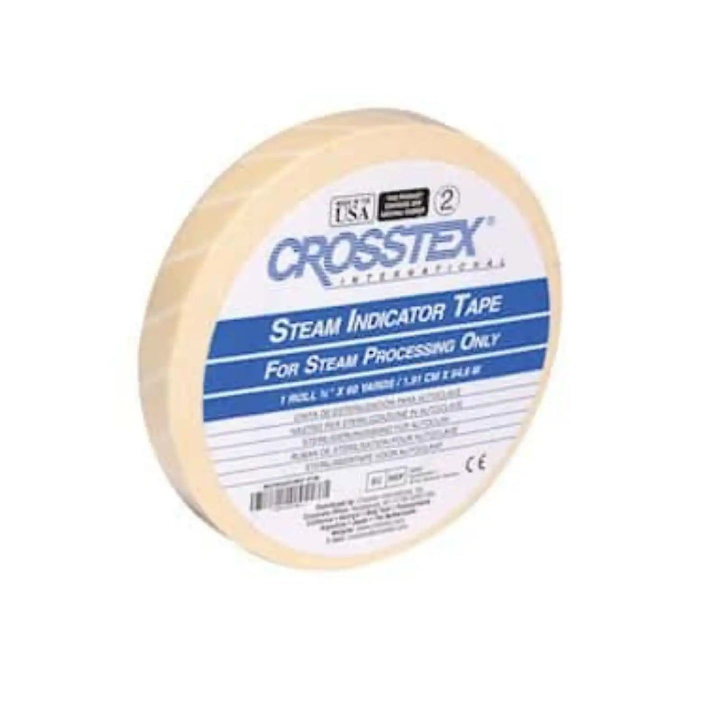 Crosstex - Steam Indicator Tape Lead-Free 1" x 60yd/Roll **Discontinued see CR-STLF24MM