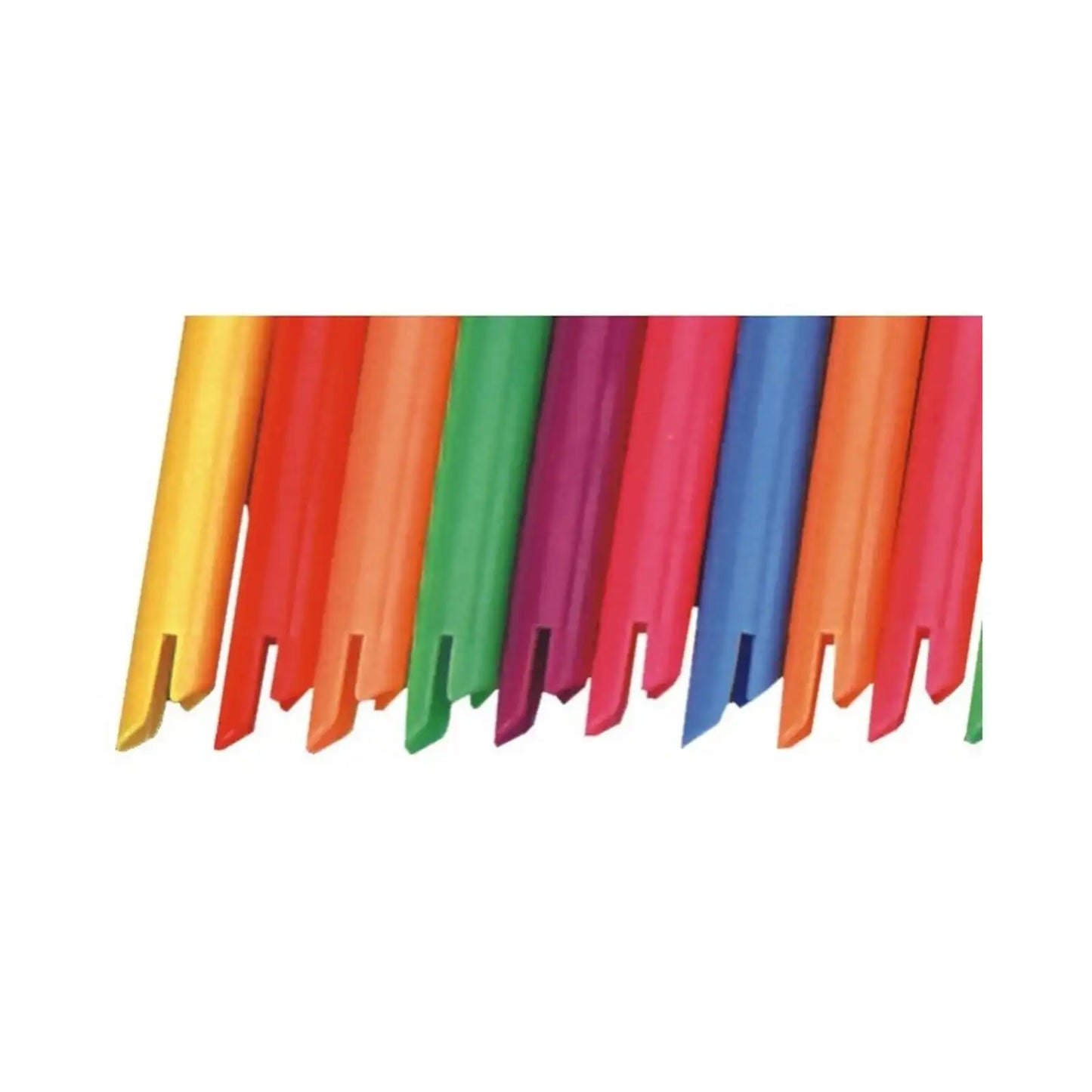 Plasdent - Spectrum Vented Oral Evacuators Neon Assorted 100/Pk