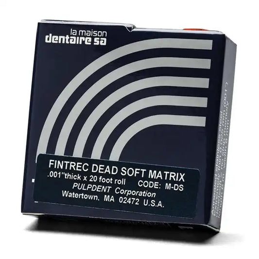 Pulpdent - Fintrec Dead Soft Matrix Strips .001" 20ft