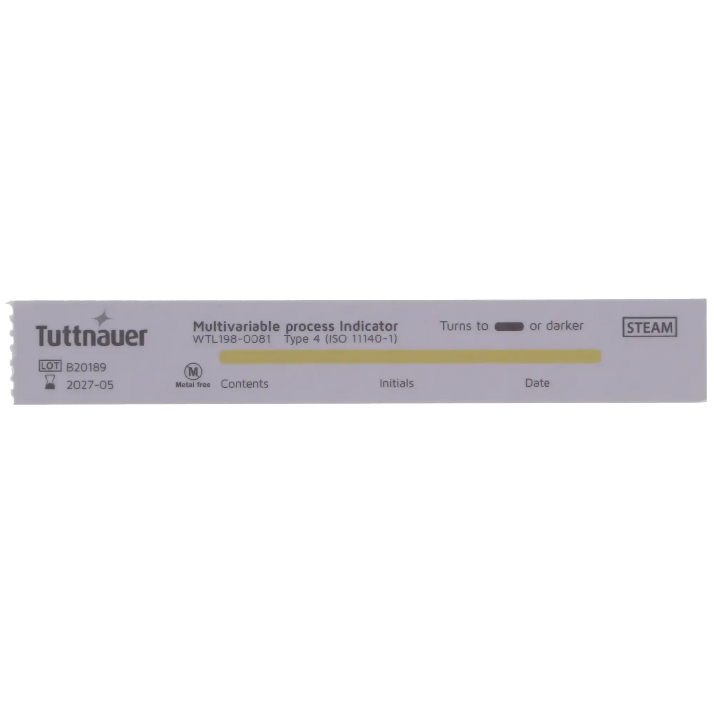 Chemical Multi-Variable Indicator Type-4 250/Double-Strips/Bag