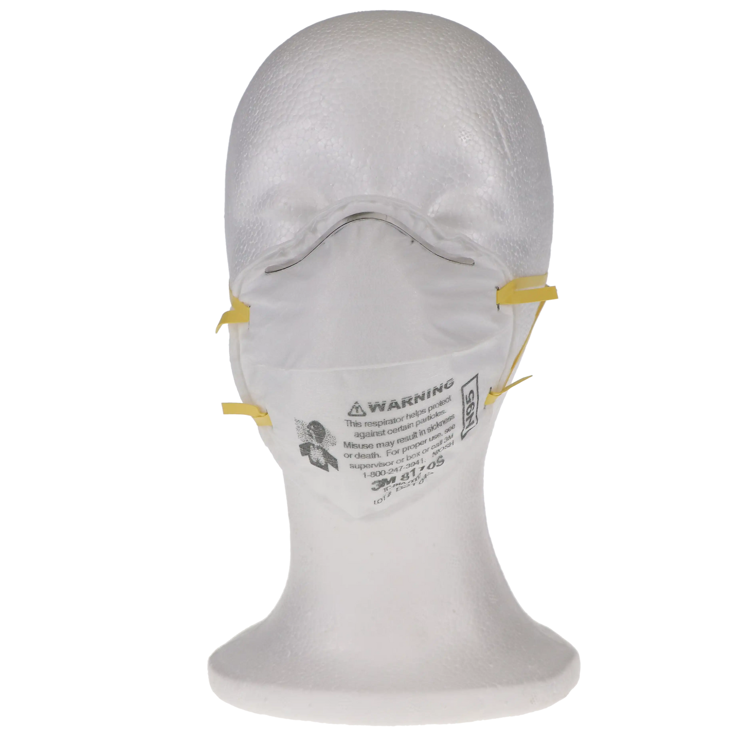 3M Particulate Respirator Mask 8110S, N95, 20/Box