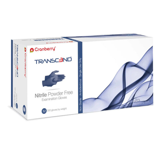 Cranberry - Transcend Nitrile Gloves 300/Bx Large