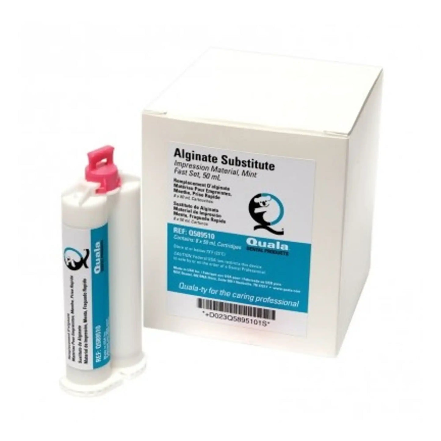 Quala - Alginate Substitute, 50mL Fast Set, Mint, 8/kt