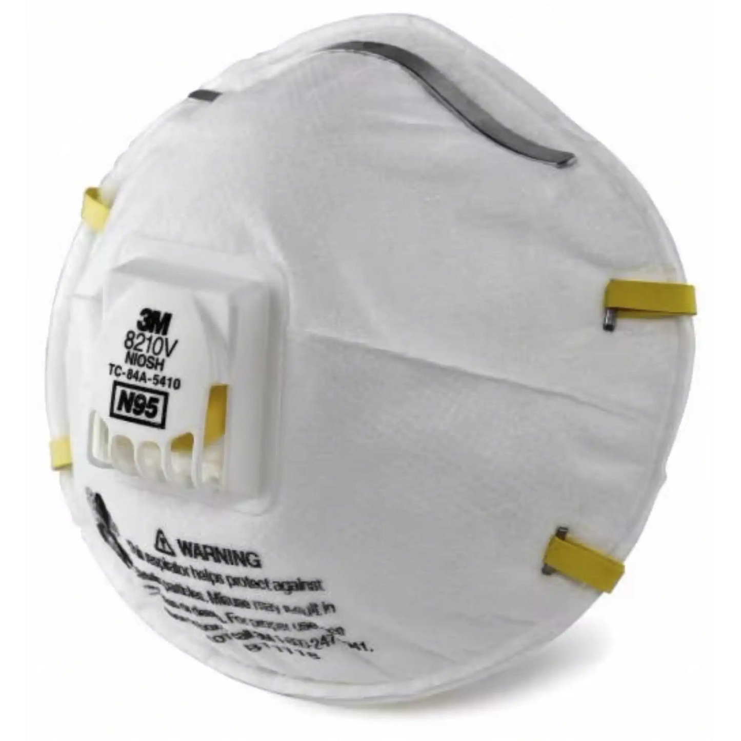 3M Particulate Respirator 8210V, N95 (10/Bx)