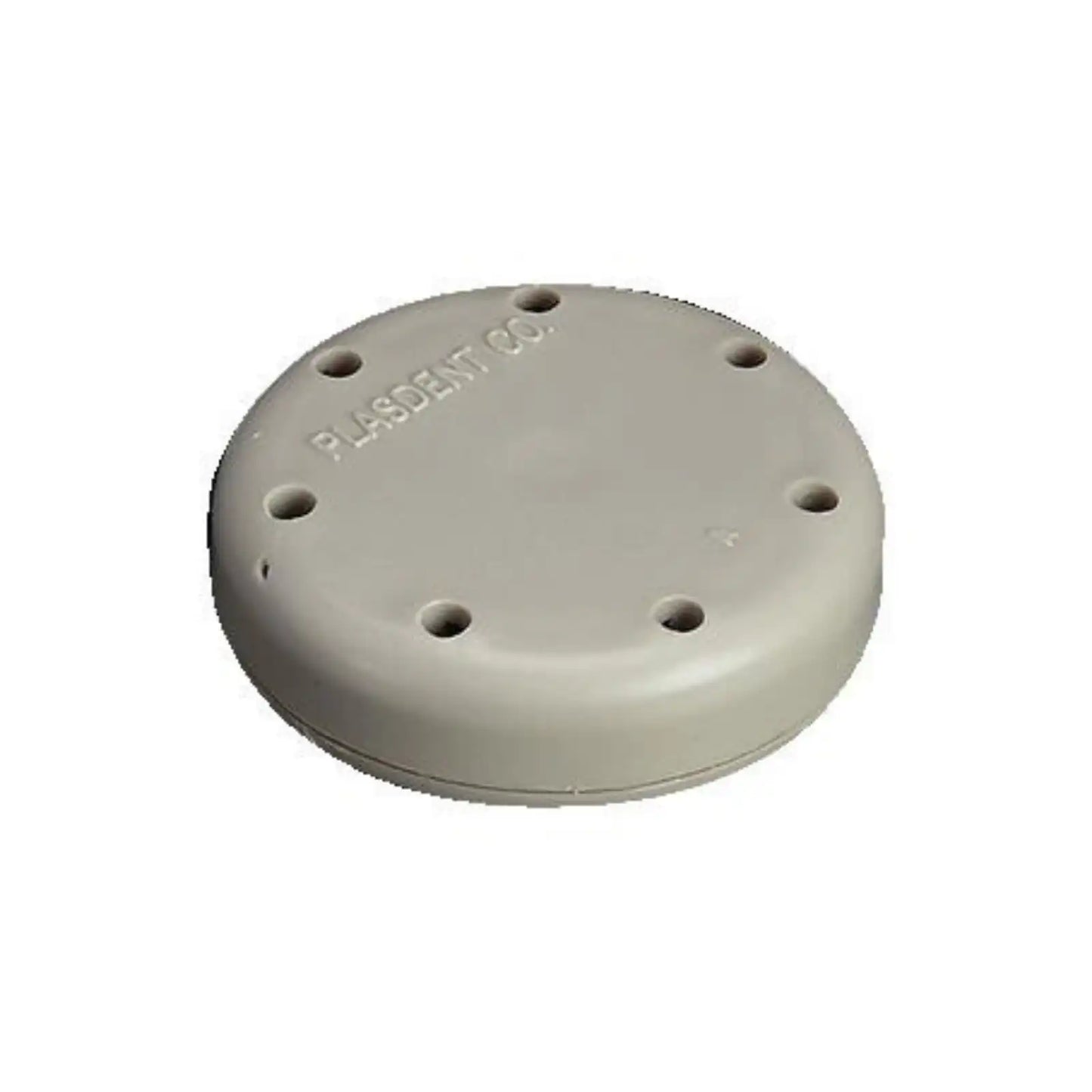 Magnetic Bur Block 7-Hole Small Round Gray