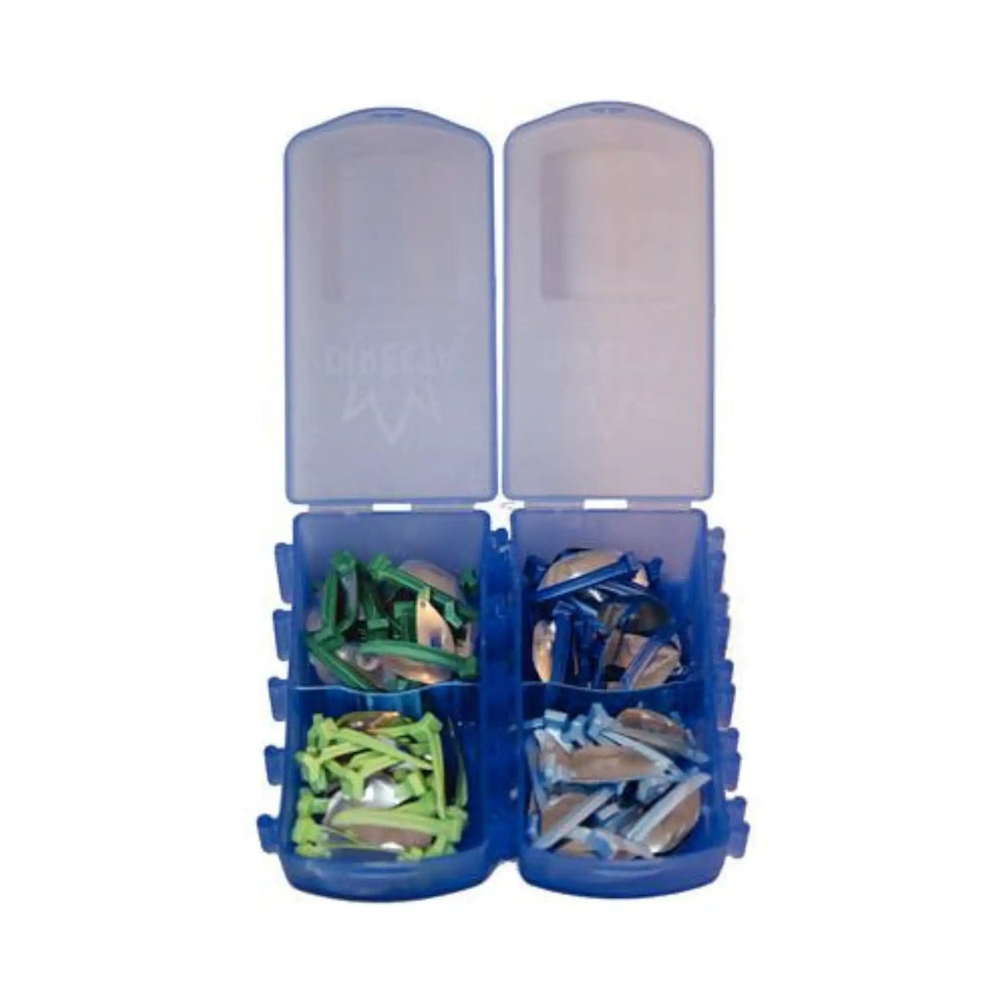 Directa - FenderMate Assortment Kit: One hand operated organizer box with 72 pieces