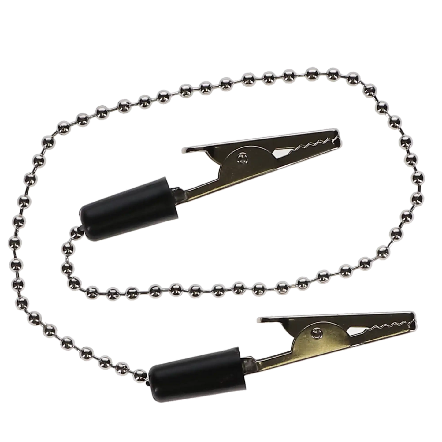 HSB - Bib Clip Chain Each Black 3/PK